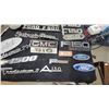 Image 3 : Assortment of 19 Truck Emblems: Ford F-150, F-500, F-100, Peterbilt, GMC, Tradesman