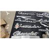 Image 3 : Vintage Automotive Emblems and Badges: Chevrolet, Studebaker, Oldsmobile, Mercury, Dodge