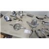 Image 5 : Vintage 1950s Automotive Chrome Trim, Ford, Mercury, Chevrolet Hood Ornaments, Handles