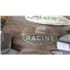 Image 4 : Vintage Automotive and Agricultural Emblems Including New Idea, Racine, New Goodrich