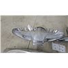 Image 2 : Vintage 1955-1956 Chrome Auto Trim: Chevrolet Hood Ornament, Plymouth and Dodge