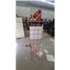 Image 1 : Coca-Cola Classic Red Metal Wire Multi-Tier Point-of-Sale Beverage Display Rack with Bottle Sign