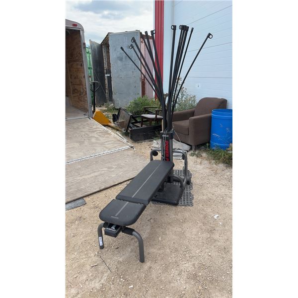 Bowflex Power Pro Strength Training System with Bench and Power Rods