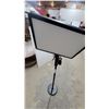 Image 3 : LASTAR LED Bi-Color Dimmable Video Light Panel on Floor Stand, 3000K-6000K