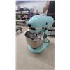 Image 4 : KitchenAid Ultra Power Tilt-Head Stand Mixer, Light Blue, with Stainless Steel Bowl and Whisk