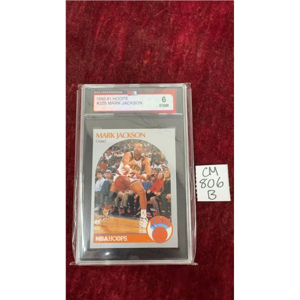 Graded Infamous Mendez Brothers Mark Jackson Card