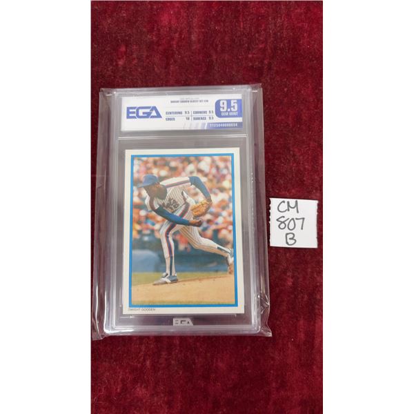 Graded Dwight Gooden Rookie Baseball Card