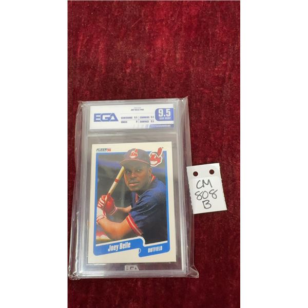 Graded Joey Belle Rookie Baseball Card
