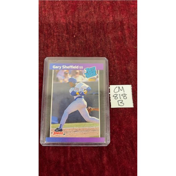 Gary Sheffield Rated Rookie Baseball Card