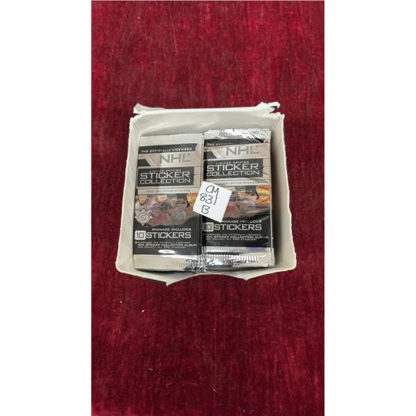 80+ Sealed 2003 NHL Sticker Collection Packs