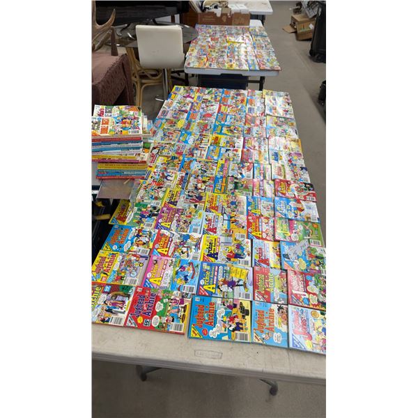Large Collection of Archie Comics Digest and Double Digest Magazines, Betty and Veronica, Jughead
