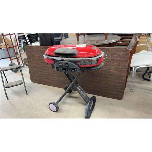 Char-Broil Portable Liquid Propane Gas Grill on Foldable Stand with Wheels