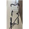 Image 10 : Shower Transfer Bench, Drive Medical Deluxe Bath Bench with Red Safety Handle