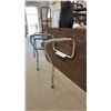 Image 7 : Shower Transfer Bench, Drive Medical Deluxe Bath Bench with Red Safety Handle