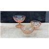 Image 3 : Pink Depression Glass Collection Including Pitchers, Bowls, Tray, and Creamer and Sugar Set