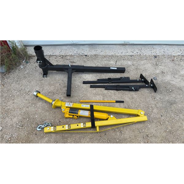 1000lb Hitch Mounted Truck Crane