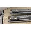 Image 3 : Pair of Chrome Exhaust Stacks with Tapered Fishtail Ends