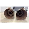 Image 5 : Pair of Chrome Exhaust Stacks with Tapered Fishtail Ends