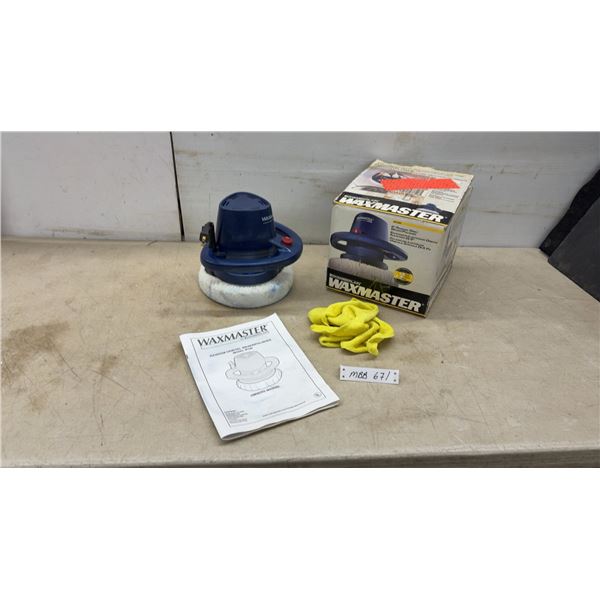 Chamberlain Waxmaster W109 9” Random Orbital Waxer/Polisher, 120V, With Box and Manual