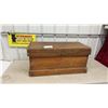 Image 1 : Large wooden Chest-33 1/4” x 16 1/2” x 15 1/2”