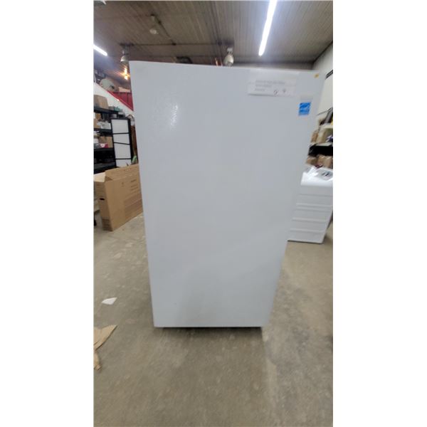 Frigidaire Upright Freezer, White, Energy Star Certified