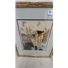 Image 4 : Set of 2 Framed European Cityscape Art Prints in Gold Frames with Grey Mats 15”×18”