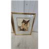 Image 7 : Set of 2 Framed European Cityscape Art Prints in Gold Frames with Grey Mats 15”×18”