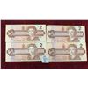 Image 1 : 4 Nice 1986 Canada $2 Bills