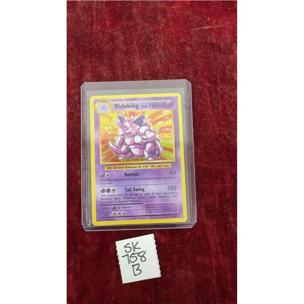 2016 Pokémon Nidoking Holo