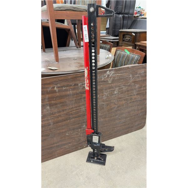 48” Titans Farm Jack, Hi-Lift, 2-Ton Lifting Capacity, 6” Minimum Height