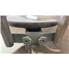 Image 5 : Vintage 1928 Sturgis Posture Chair Wooden Swivel Office Chair with Casters
