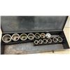 Image 4 : Craftsman 3/4” Drive Ratchet and Socket Set in Metal Case