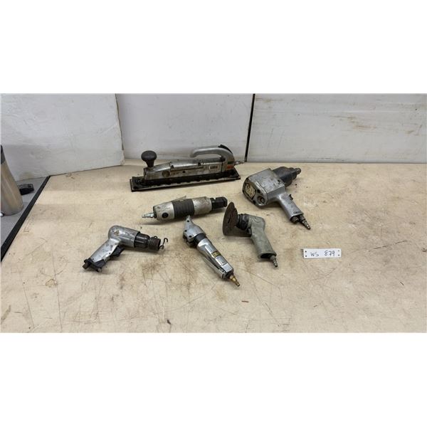 Air Tools: 3/4” Impact Wrench, Nibbler, Sander, Chisel, Grinder and Punch Flange