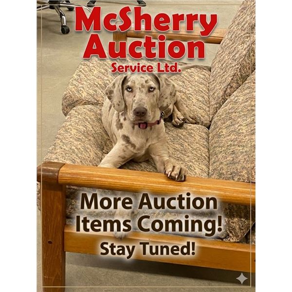 More Items Coming Soon!
