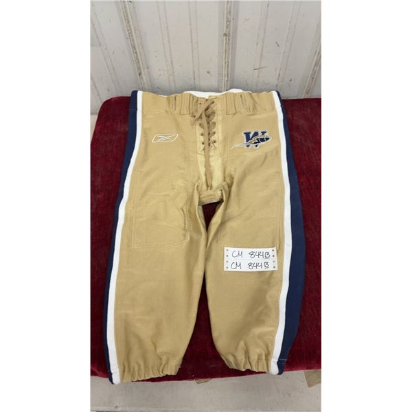 Winnipeg Blue Bombers Game Worn Pants