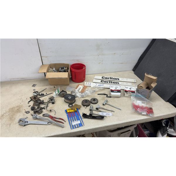 Chainsaw Parts Lot: Stihl, Husqvarna 36/41/136/142, New Carlton Bars, Oregon Sprockets