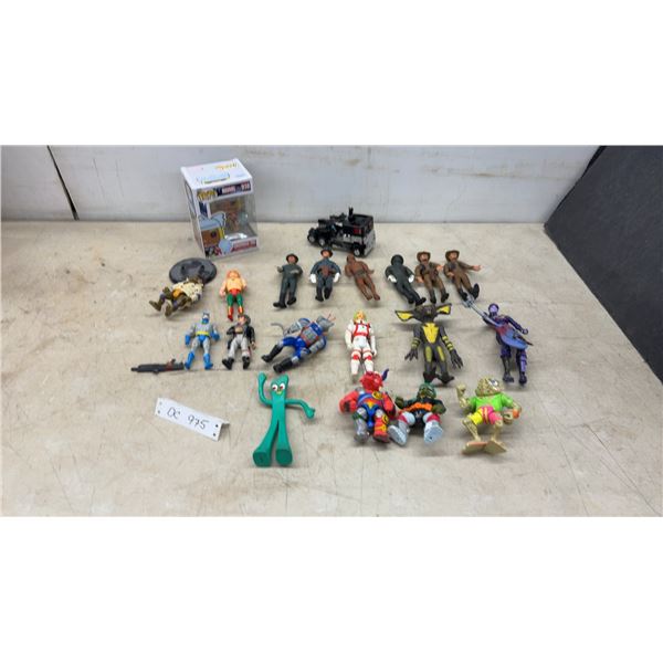 Funko Pop! Marvel #938 Gingerbread Thor Bobble-Head and Assorted Action Figures, Transformer