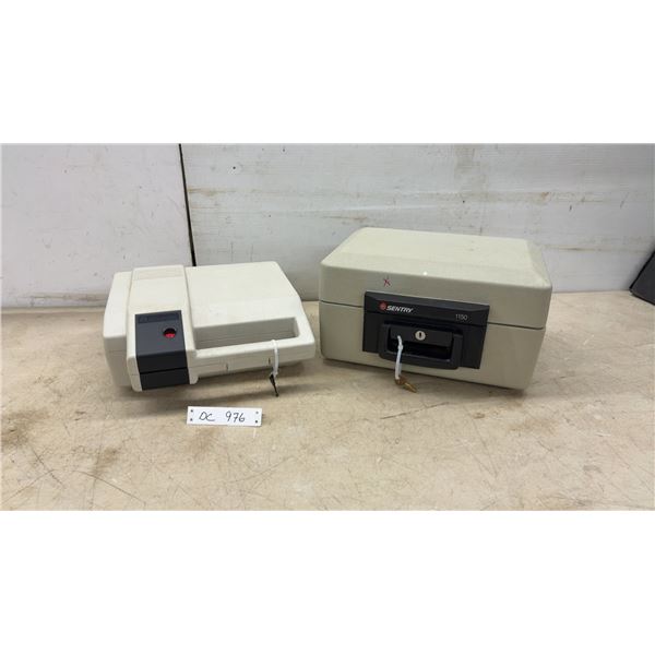 Sentry 1150 Fire-Resistant Security Chest and Sentry Key Lock Security with Keys