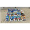 Image 1 : 12 Hot Wheels and 2 Matchbox Die-Cast Cars, Chevelle, Mustang, Shelby Cobra, Viper, Camaro and
