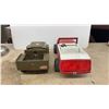 Image 3 : Vintage Tonka: Military Jeep and Red Ford Bronco Pressed Steel Toy Vehicles, 1960s-1970s
