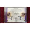 Image 3 : 2001 Karl Malone and John Stockton Game Jersey Swatches