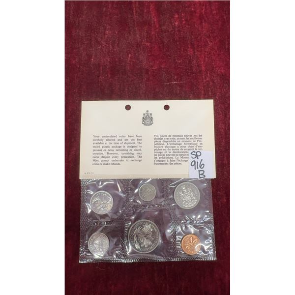 1970 Uncirculated Manitoba Dollar Coin Set