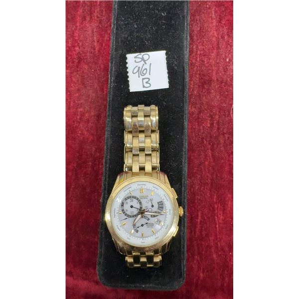 Genuine Citizen Eco Drive Chronograph, Rechargeable Working Watch
