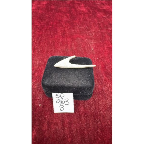 Vintage Alto Robert Bade Sterling Modernist Brooch