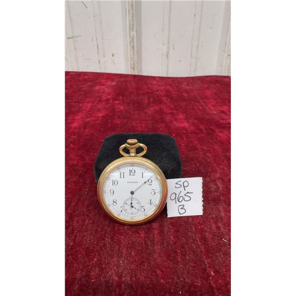 Vintage G/F Waltham Running Pocket Watch