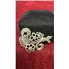 Image 2 : Vintage Floral Sterling Brooch Marked JLS