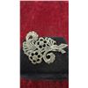 Image 4 : Vintage Floral Sterling Brooch Marked JLS