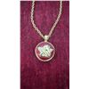Image 7 : Lot of 3 Vintage Edgar Berebi Necklaces, Including Cherub Angel Locket