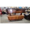 Image 1 : Danish Mid-Century Modern Teak Credenza and Hutch Wall Unit by Børge Mogensen 50”×72”×18”
