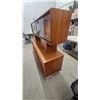 Image 2 : Danish Mid-Century Modern Teak Credenza and Hutch Wall Unit by Børge Mogensen 50”×72”×18”